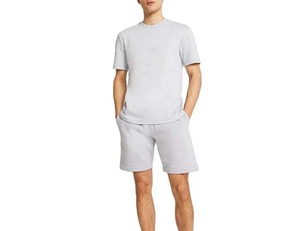 Conjunto de Camiseta y Pantalones Cortos para Hombre, Fabricante Pakistaní, Tela Suave y Ligera para Verano, Corte Regular, Alta Calidad, Personalizable - Product Image 2