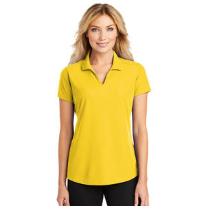 Polo Básico para Mujer, Ropa de Golf, Manga Corta, Algodón Transpirable, Tallas Grandes, Color Sólido, Diseño OEM - Product Image 1