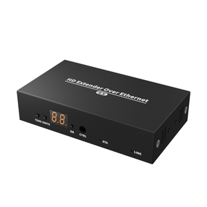 HOOMC Nouveauté DT266 Extenseur <span class=keywords><strong>HDMI</strong></span> sur Ethernet avec audio stéréo et extension <span class=keywords><strong>USB</strong></span> 150m Extenseur <span class=keywords><strong>HDMI</strong></span> sur IP - Product Image 4