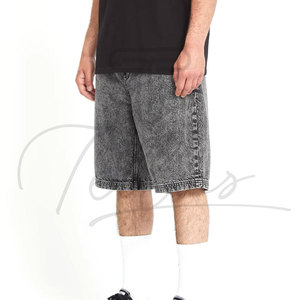 Pantalones Cortos de Mezclilla Casuales para Hombre 2026, Personalizados, Transpirables, de Secado Rápido, Cintura Media, Cierre de Botones, Lavado Ácido - Product Image 3