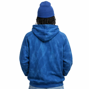 Sudadera con Capucha de Felpa de Algodón Grueso con Estampado Tie Dye para Hombre, Ropa Urbana, Sudaderas de Alta Calidad con Logotipo Personalizado, Suministro al por Mayor OEM - Product Image 2