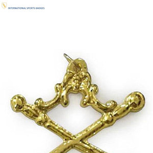 Collection de bijoux de regalia maçonnique brodés écologiques en gros d'usine avec services de fabrication et d'image de marque personnalisés - Product Image 2