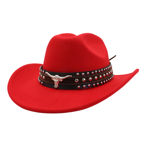 Chapeau de cowboy occidental tendance style export américain, respirant, écologique, en nylon, soie et coton, pour l'été, décontracté, doux et de haute qualité - Product Image 2
