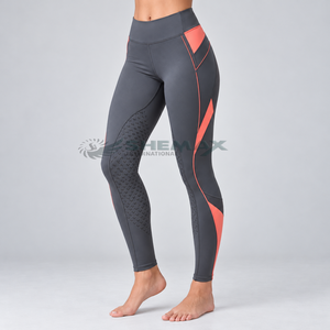 Pantalones de equitación para mujer con construcción transpirable, soporte cómodo para la cintura y tela flexible para una mejor experiencia de montar. - Product Image 1
