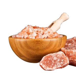 โคมไฟเกลือหิมาลัยสีชมพูธรรมชาติคุณภาพสูง OEM แกะสลักจากเกลือบริโภคได้ ขนาดสั่งทำได้ ตกแต่งบ้านตามความต้องการ - Product Image 4