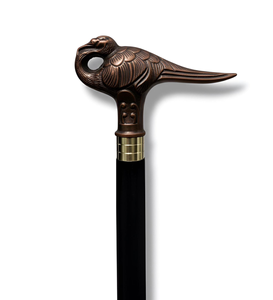 Handcrafted Black Wooden <b>Walking</b> Cane with Ornate Bird Head Handle Decorative Wood <b>Walking</b> <b>Stick</b> <b>for</b> <b>Men</b> and Women Vintage Style - Product Image 2