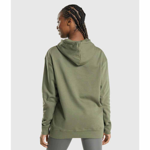 Ventes en gros de sweats à capuche surdimensionnés pour femmes avec logo personnalisé, nouveau design, logo personnalisé, sweats à capuche surdimensionnés respirants pour femmes - Product Image 2