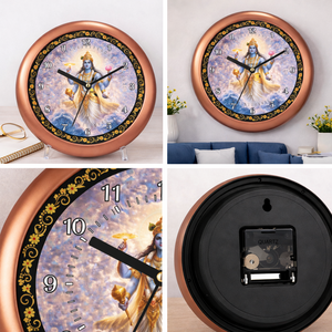 Reloj de Pared Promocional de Diseño Vishnu Ji con Estilo Artístico Moderno, Personalización con Impresión para Uso en el Hogar o la Oficina - Product Image 3