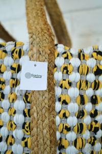 2026 New Eco-friendly Bohemian Jute/Cotton Tote & Messenger <b>Bag</b> Open-Closure Natural Braided <b>Ladies</b> Daily Travel <b>Beach</b> Party - Product Image 3