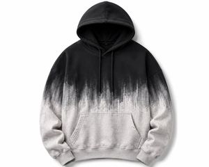 Men's Regular Fit Hooded Sweatshirt Pocket Casual Autumn Knitted Fleece 100% Cotton <b>Raglan</b> Sleeve Breathable Quick Dry - Product Image 5