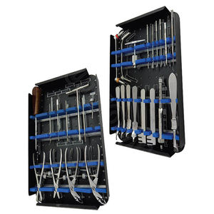 Kit de Implantes para Cirugía Espinal Manual DC-PK-0055, Brocas de Acero de Grado Médico, Soportes de Silicona Azul Personalizados de 6.5mm - Product Image 3