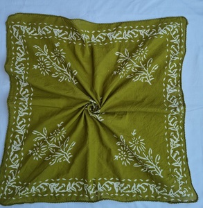 En gros, Bandanas Bohème à Imprimé au Bloc, Foulards de Tête en Coton, Foulards de Cou, Motifs Floraux, Cadeau pour Elle, Foulards Carrés pour Cheveux - Product Image 6