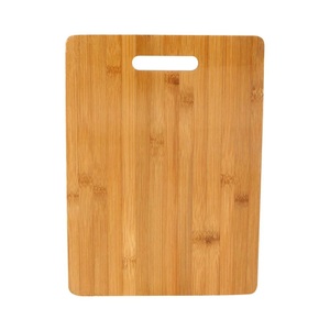 Natural Wooden Chopping <b>Blocks</b> Rectangle <b>Shape</b> With Handle Combination Package Handmade Cutting Board Set of 3 - Product Image 2