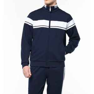 Ensemble de survêtement en polaire respirant anti-UV avec logo personnalisé, idéal pour l'hiver, le streetwear et le sport - Product Image 1