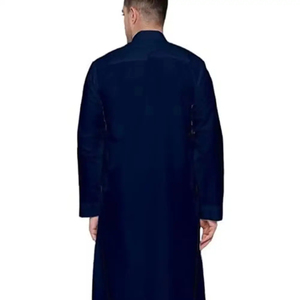Nouvelle Robe Longue Homme Musulmane 2026 en Gros – Djellaba Saoudienne, Thobe, Kaftan, Abaya Islamique, Robe de Dubaï, Robe du Moyen-Orient avec Poches - Product Image 6