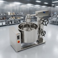 Chaudière à vapeur rotative à induction à double enveloppe Amicook 380V/440V, modèle professionnel pour la restauration, avec maintien de la température, économie d'énergie, cuisson des pâtes, 3 lames