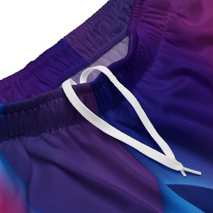 กางเกงขาสั้นออกกำลังกายผู้ชายสไตล์ไฮสตรีท เอวสูง ผ้าโพลีเอสเตอร์/คอตตอน ระบายอากาศ แห้งเร็ว พิมพ์ลายได้ตามต้องการ - Product Image 3