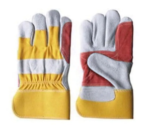 Gants de sécurité industriels en cuir de vachette renforcé de haute qualité, anti-vibration, anti-statique, avec manchette respirante et flexible - Product Image 2