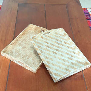 Bandeja de almacenamiento de nácar con diseño de hoja cuadrada para regalo, adecuada para decoración del hogar, bandeja de servir de nácar - Product Image 3