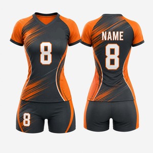 2026 Unisex Customized Breathable <b>Volleyball</b> Jersey New OEM Outdoor Uniform with Short Sleeves for Men and Women for Girls - Product Image 6