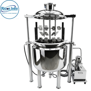 Tanque Mezclador de Acero Inoxidable Totalmente Automático para la Fabricación de Ungüentos, Agitador para Mezclar Crema Cosmética, Equipo de Sistema de Mezcla Uniforme - Product Image 5