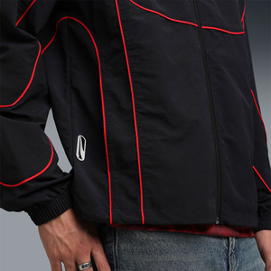 Vestes coupe-vent pour hommes, personnalisées avec logo sur le devant, imperméables, respirantes, matelassées, coupe-vent, pour activités de plein air, vente en gros - Product Image 5