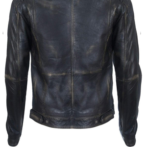 Chaqueta de Cuero para Hombre de Diseño Nuevo y Personalizado, Chaqueta de Cuero Transpirable para Hombre, la Más Vendida - Product Image 6
