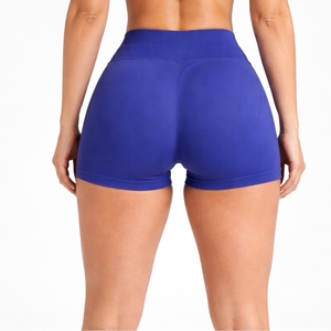 Women High Waist Stretch Gym Yoga Workout <b>Shorts</b> Quick Dry Breathable Eco-Friendly Comfort Fit Soft Fabric Active Wear - Product Image 2