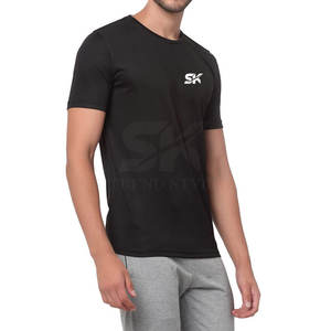 Camiseta Básica Lisa de Alta Calidad, Diseño OEM, Camiseta Básica Lisa de Algodón Hecha en Pakistán - Product Image 4