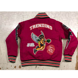 Chaquetas Varsity Personalizadas al por Mayor 2026 con Logotipo, Chaqueta Bomber para Hombre, Chaqueta Universitaria, Chaqueta de Béisbol de Talla Grande - Product Image 4