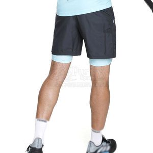 Shorts Modern Fit 2 en 1 de tela elástica, shorts 2 en 1 para uso diario, shorts 2 en 1 para correr - Product Image 3