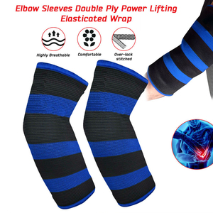 Nouvelle conception 2026 – Manchons de compression réglables de haute qualité pour le coude – Soutien sportif pour la musculation et l'haltérophilie - Product Image 4