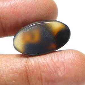 พลอยอาเกตธรรมชาติทรงคาโบชอง ลายเส้นสวยงาม แบบเรียบ สำหรับทำเครื่องประดับ ขายส่งจากผู้ผลิต - Product Image 3