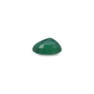 Certified Wholesale 4.06 Carat Natural Zambian Emerald Loose Gemstone Trillion Cut 7mm - Product Image 3