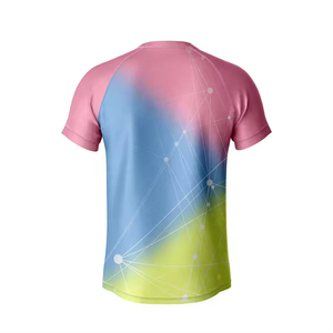 T-shirts promotionnels de haute qualité 100% coton, impression numérique par sublimation personnalisée, col rond, manches courtes, séchage rapide, respirant - Product Image 3