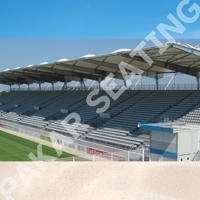 Gradins pour solution de sièges de stade de football ovale