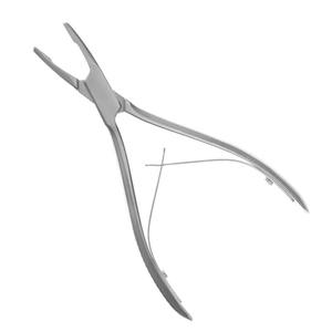 Jansen Bone Rongeur 7-inch Straight 4mm Bite Stainless Steel Orthopedic Surgical Bone Cutting <b>Instrument</b> CE By Grip Surgical - Product Image 4
