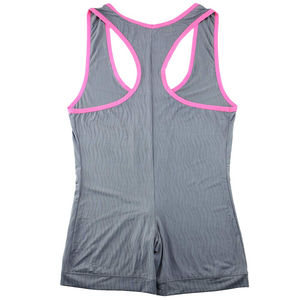 New Style Men Gym Singlet Mesh Tank Top With Hollow <b>Back</b> Design Sporty Fit Spandex Polyester Knitted Solid Color V-Neck Style - Product Image 5
