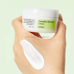 Productos coreanos para el cuidado de la piel, crema facial hidratante, COSRX Centella Blemish Cream 30ml - Product Image 3