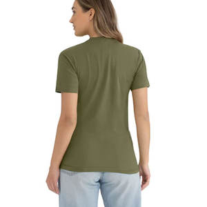T-shirt personnalisé pour femme à manches courtes, respirant, léger et confortable, couleur unie, style Next Level Apparel NL 3600 - Product Image 3