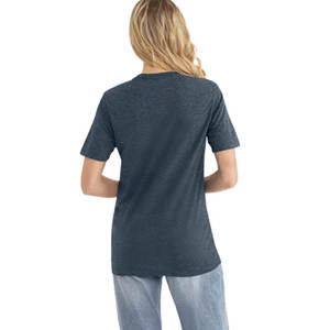 T-shirts en coton pour adultes Next Level Apparel, tissu 6200, jersey en polycoton, 65% polyester, 35% coton peigné ring-spun - Product Image 2