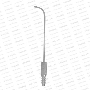 Cánula de succión de seno maxilar de 1.5 mm, manual, de acero inoxidable alemán, para FESS, instrumento endoscópico de rinología - Product Image 2
