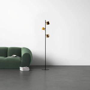 Elegante Lámpara de Pie de Metal con Pantalla de Lino para Dormitorio y Oficina - Product Image 3