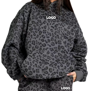 Conjunto de Sudadera con Capucha y Pantalones Cortos con Diseño de Pantera 2026, Conjuntos Deportivos para Mujer, Pantalones Cortos con Estampado de Pantera Personalizado, Trajes Deportivos para Mujer - Product Image 6