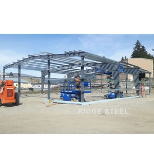 Đa-Sử Dụng Modular Prefab Thép Ce Cấu Trúc Kho Hội Thảo Lưu Trữ Nhà Kho Hội Trường Đám Cưới Trạm Xăng Barn Cabin - Product Image 2