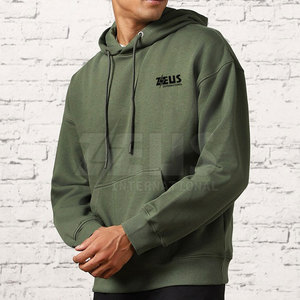 Sweat-shirts surdimensionnés pour hommes, design personnalisé, style tendance, coton mélangé. - Product Image 3