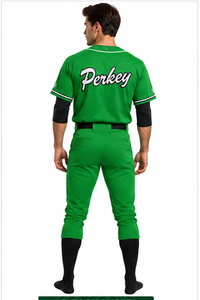 Uniformes Deportivos Personalizados por Sublimación, Hechos con Material Ligero de Secado Rápido para Escuelas, Clubes, Academias, Uniformes de Béisbol y Entrenamiento - Product Image 2