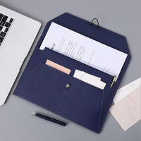 Portadocumentos Multifuncional Impermeable, Carpeta Organizadora Resistente con Hebilla, Bolsa de Almacenamiento de Archivos de Cuero PU Premium