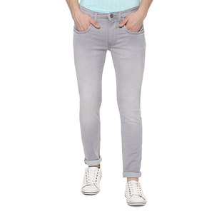 Pantalon en jean pour homme, coupe ajustée, style décontracté chic, confort quotidien, look moderne et élégant - Product Image 1