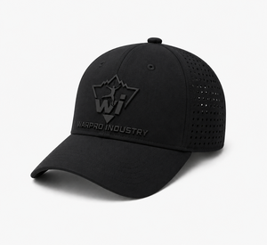 หมวกแก๊ป 6 แผงตาข่าย WARPRO INDUSTRY สีดำ โลโก้ยางนูน ระบายอากาศได้ดี เหมาะสำหรับกิจกรรมกลางแจ้ง สวมใส่สบาย สำหรับผู้ใหญ่ 男女 - Product Image 3